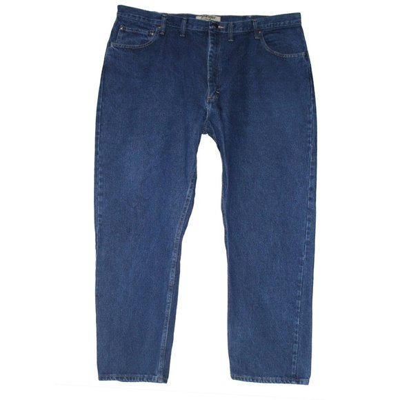 WRANGLER AUTHENTICS Mens Straight Leg Work Jeans - Picture 1 of 8